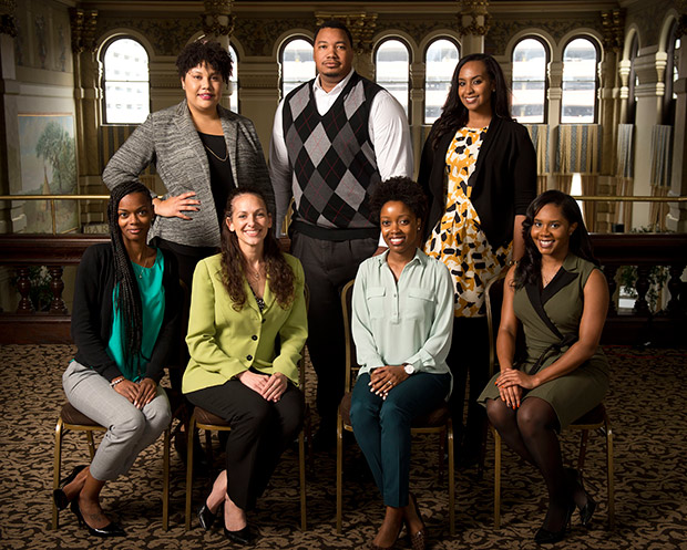 Wisconsin Association of African American Lawyers (Staff photo by Kevin Harnack)
