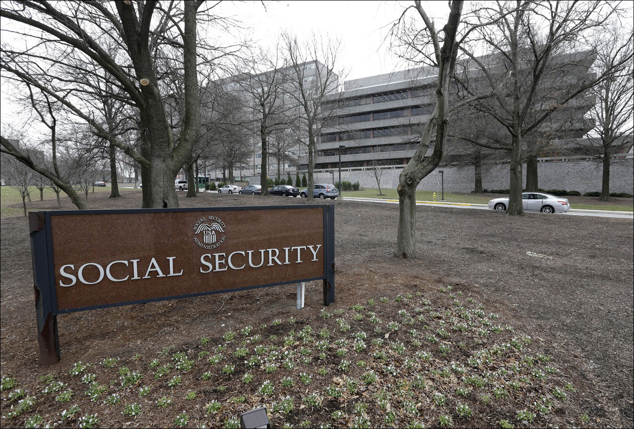 the Social Security Administration's main campus is seen in Woodlawn, Md. U.S. House investigators say Social Security is approving state-rejected claims for disability benefits at strikingly high rates for people who might not deserve them. Compounding the problem, the agency often fails to do required follow-up reviews to make sure people still qualify for benefits months or years later. (AP Photo/Patrick Semansky, File)