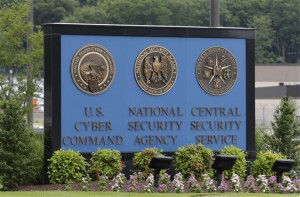 a sign stands outside the National Security Agency (NSA) campus in Fort Meade, Md. A federal appeals court has declared illegal the National Security Agency program that collects data on the landline calling records of nearly every American. The ruling Thursday, the first of its kind by an appeals court, comes as Congress considers whether to continue, end or overhaul the program before June 1, when the legal provisions authorizing it expire. (AP Photo/Patrick Semansky, File)