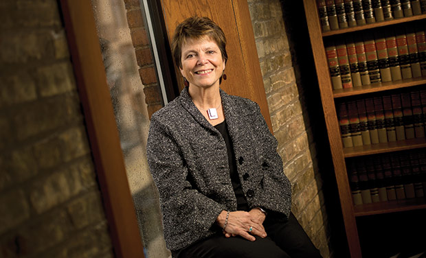 Family-law attorney Sue Hansen of Hansen & Hildebrand in Milwaukee says she knows of very few other attorneys who offer unbundled legal services. (Staff Photos by Kevin Harnack)