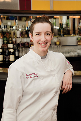 Rachael Karr, executive chef at Pastiche at the METRO. (Photo courtesy of Hotel Metro)