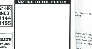 public-notice
