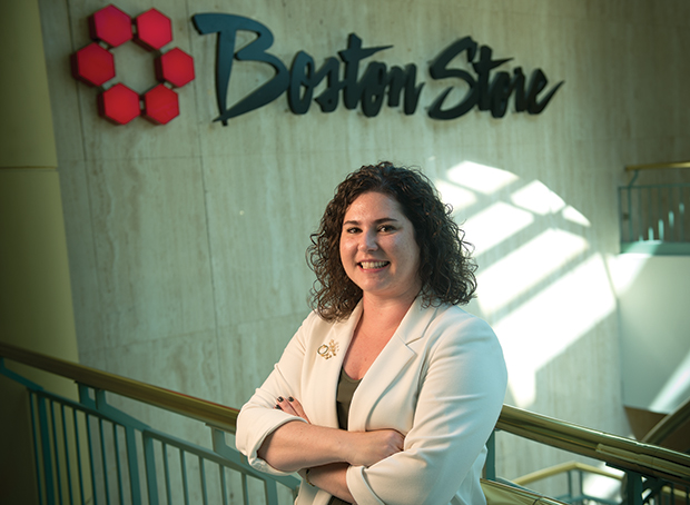 When she’s hiring outside counsel, Amy Ruhig, assistant general counsel at The Bon-Ton Stores Inc., says she looks for individuals who will work well with other people, listen when she talks about what she needs and be open to doing things in new ways. (Staff photo by Kevin Harnack)