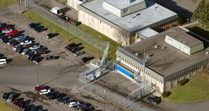 FILE - This Dec. 10, 2015, aerial file photo, shows Lincoln Hills juvenile prison in Irma, Wis. Gov. Scott Walker announced Thursday, Jan. 4, 2018, that juveniles will no longer be housed at the Wisconsin youth prison that's been under federal investigation and the subject of multiple lawsuits alleging inmate abuse. Walker said the Lincoln Hills-Copper Lake prisons will be changed into medium security adult prisons. The state will instead open five regional juvenile prisons across the state. (Mark Hoffman/Milwaukee Journal-Sentinel via AP, File)/Milwaukee Journal-Sentinel via AP)
