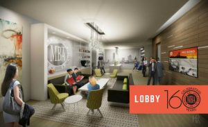 A rendering of the Milwaukee Bar Association's new lobby at the offices it will be moving into at 747 N. Broadway in Milwaukee.
