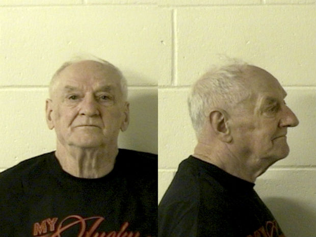 A booking photo from the Marinette County Sheriff's Office showing Raymand Vannieuwenhoven. Prosecutors said they used DNA and genetic genealogy to connect Vannieuwenhoven to the killings 43 years ago of a young couple David Schuldes and Ellen Matheys. Vannieuwenhoven, 82, a widower and father of five grown children, had lived quietly for two decades among the 800 residents of Lakewood, a northern Wisconsin town about 25 miles southwest from the site of the murders. Now he is being held on a $1 million bond. (Marinette County Sheriff via AP)