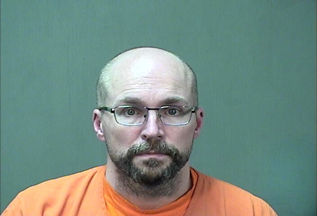 Steven Brandenburg, a pharmacist accused of spoiling hundreds of doses of coronavirus vaccine, appears in a booking photo provided by the Ozaukee County Sheriff's Office on Monday in Port Washington. Brandenburg told police he tried to ruin hundreds of doses of coronavirus vaccine because he felt the shots would mutate people's DNA, according to court documents released Monday. (Ozaukee County Sheriff via AP)