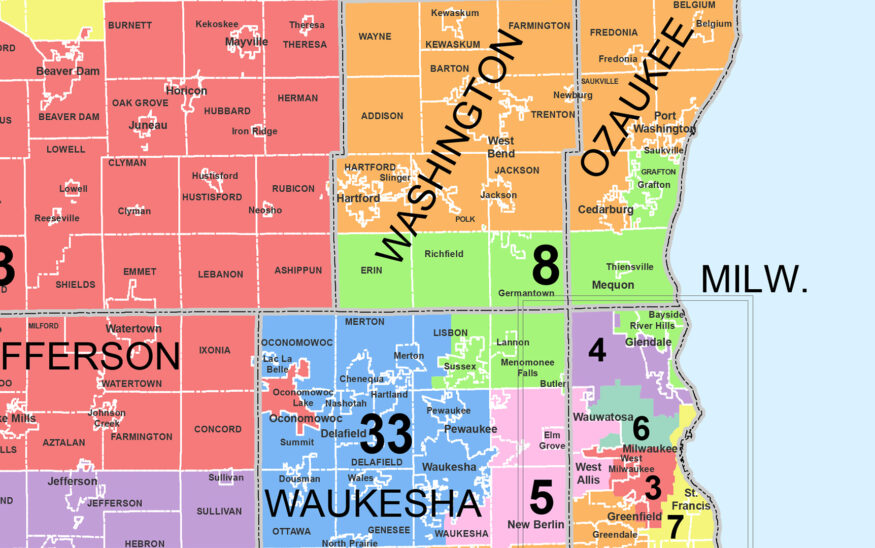 Wisconsin legislative districts