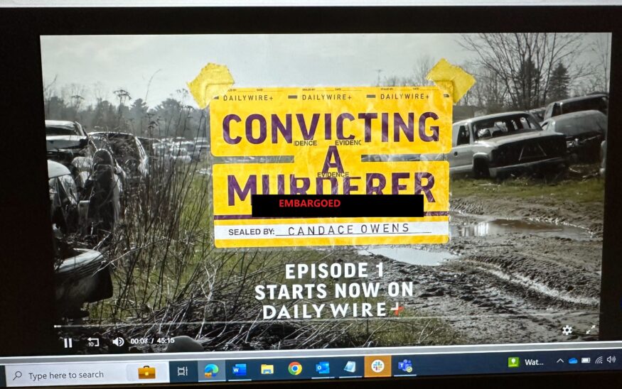 Convicting a murderer