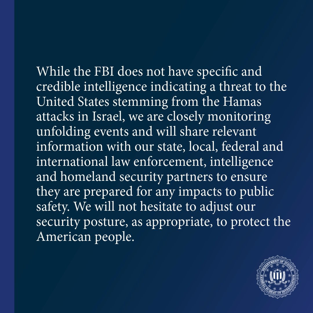 FBI Statement